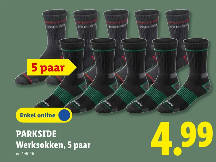 Promotie: Werksokken