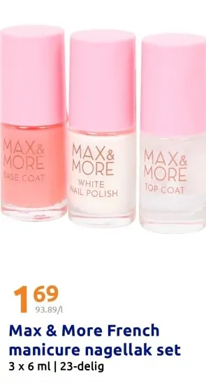 Aanbieding: French manicure nagellak set