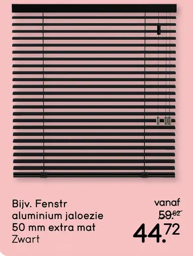 Aanbieding: Fenstr aluminium jaloezie