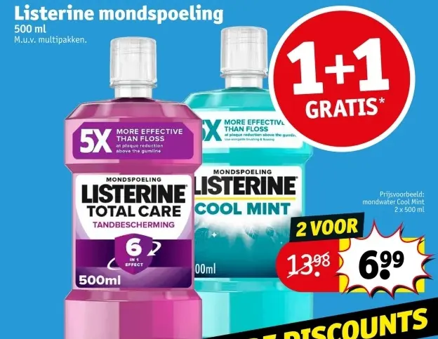Aanbieding: mondspoeling