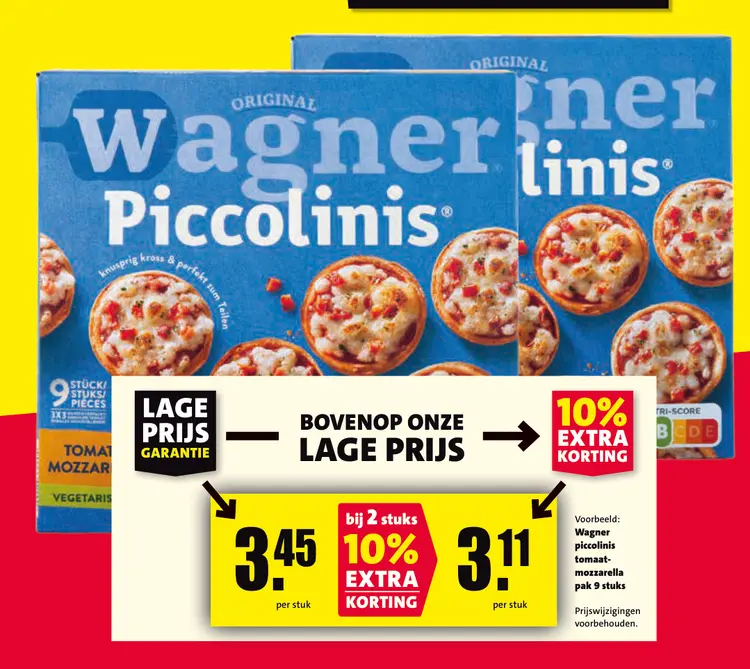 Aanbieding: Piccolinis tomaat-mozzarella