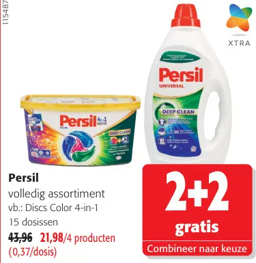 Promotie: Persil volledig assortiment