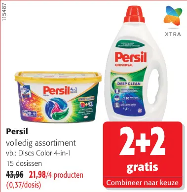 Promotie: Persil volledig assortiment