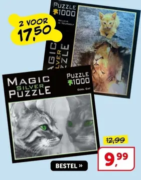 Aanbieding: Magic silver puzzle