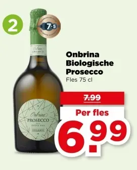 Aanbieding: Onbrina Biologische Prosecco