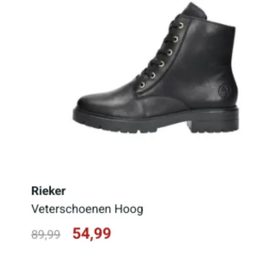 Promotie: Veterschoenen Hoog