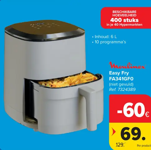 Promotie: Easy Fry FA341GF0