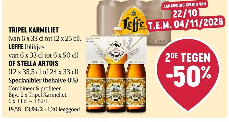 Promotie: Speciaalbier