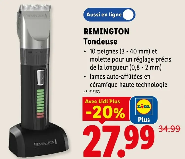 Offre: Tondeuse