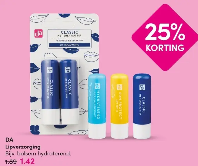 Aanbieding: Lipverzorging