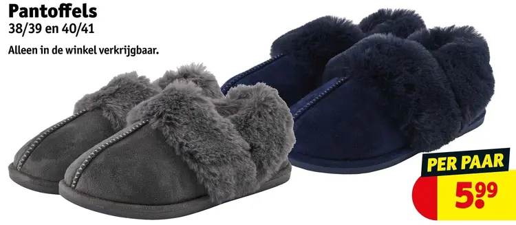 Promotie: Pantoffels