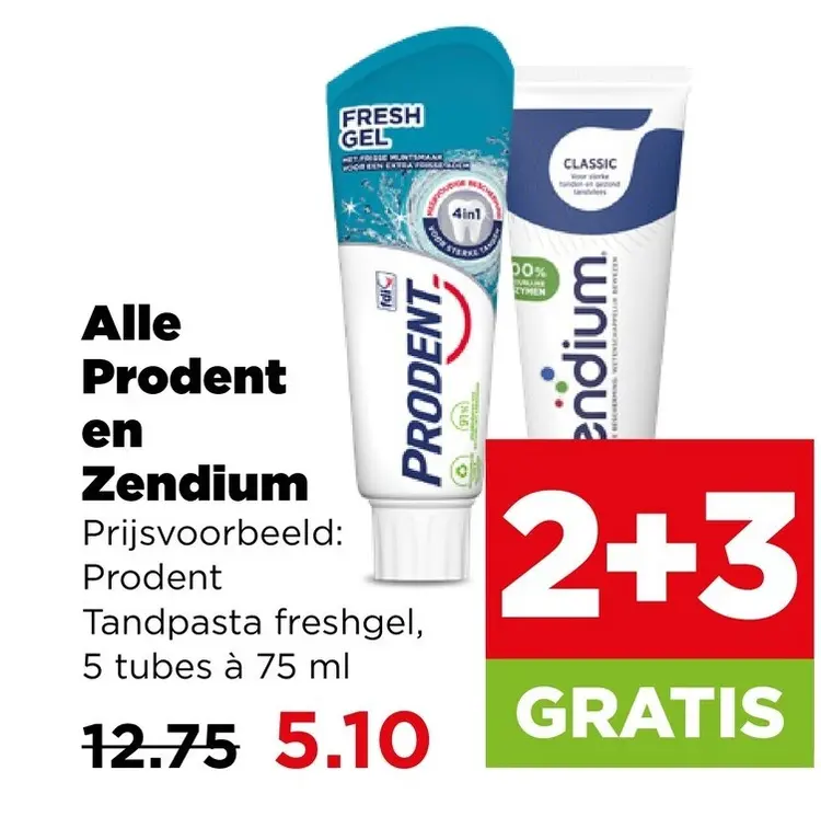 Aanbieding: Alle Prodent en Zendium