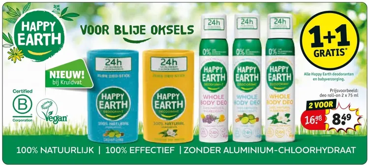 Aanbieding: Deodorant en babyverzorging