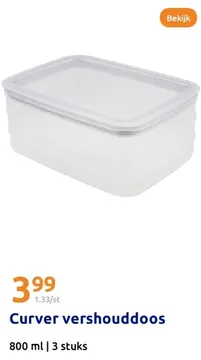 Aanbieding: Curver vershouddoos