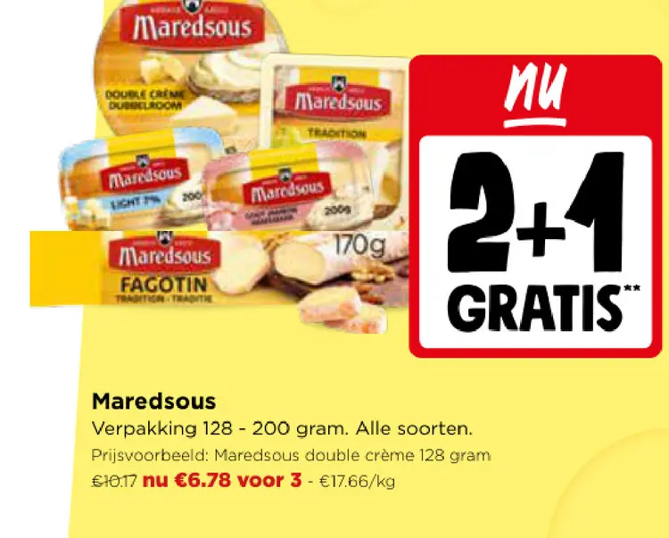 Promotie: Smeerkaas