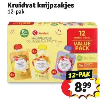 Promotie: Kruidvat knijpzakjes