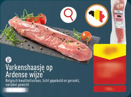 Promotie: Varkenshaasje op Ardense wijze