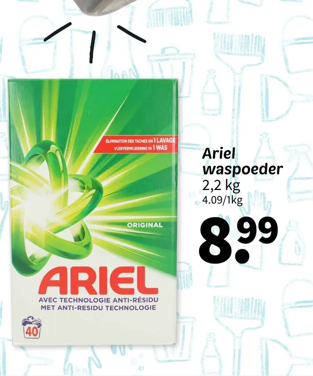 Promotie: Ariel waspoeder