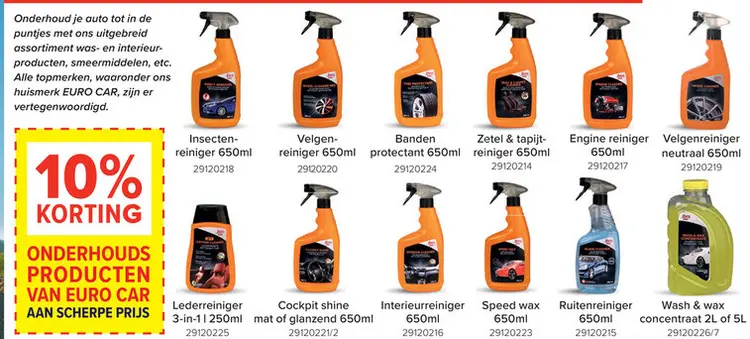 Promotie: Interieurreiniger - 650 ml