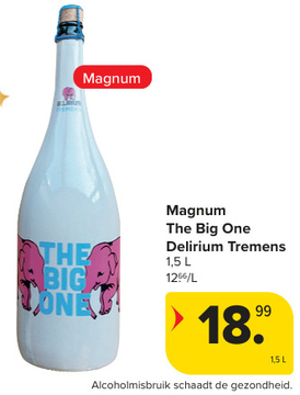 Aanbieding: Magnum The Big One Delirium Tremens