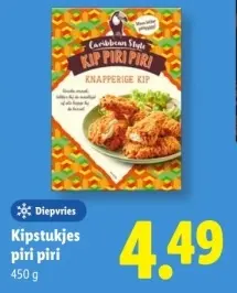 Aanbieding: Kipstukjes piri piri