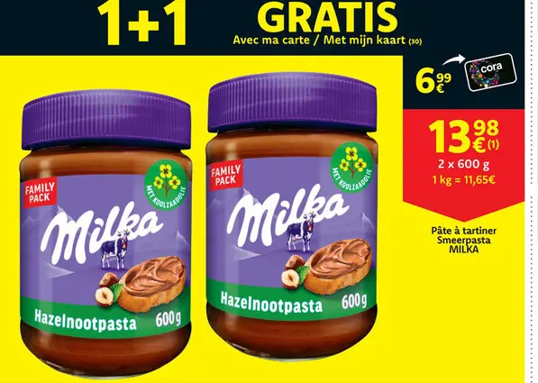 Offre: Pâte à tartiner Hazelnootpasta