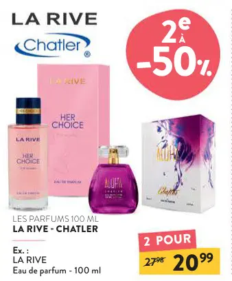 Offre: Les parfums