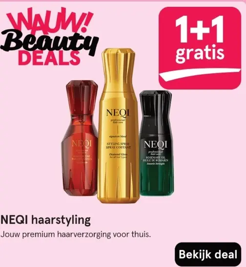 Aanbieding: NEQI haarstyling