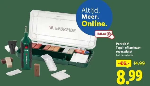 Aanbieding: Tegel- of laminaat-reparatieset