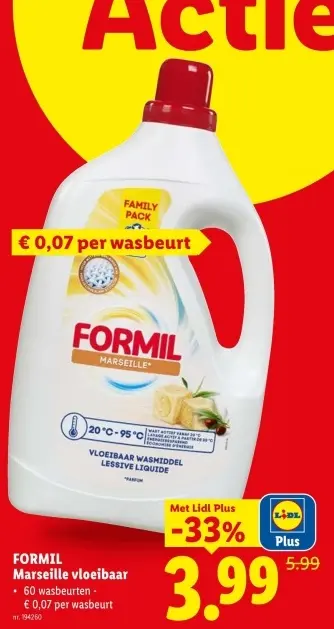 Promotie: Marseille vloeibaar
