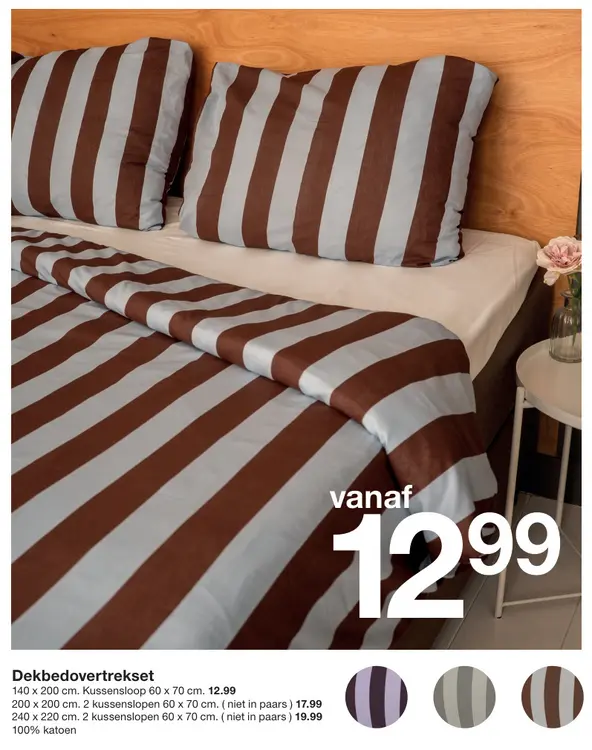 Promotie: Dekbedovertrekset
