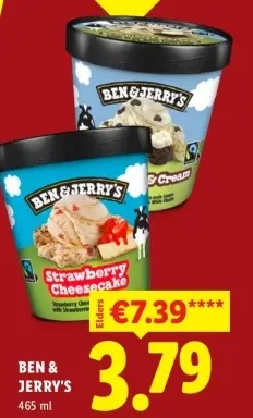 Aanbieding: Ben & Jerry's