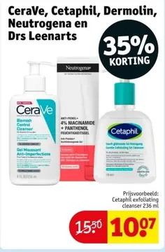 Aanbieding: Cetaphil exfoliating cleanser