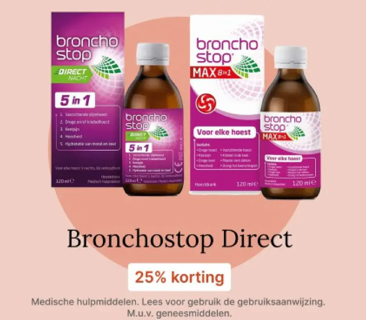 Aanbieding: Bronchostop Direct