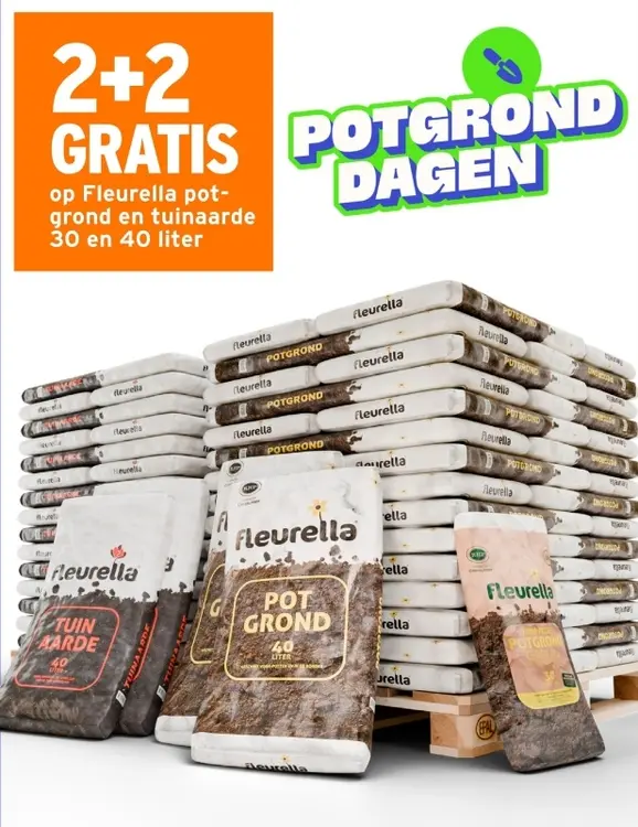 Aanbieding: Potgrond en tuinaarde