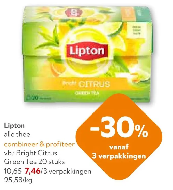 Promotie: Bright Citrus Green Tea