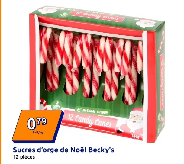Offre: Sucres d'orge de Noël