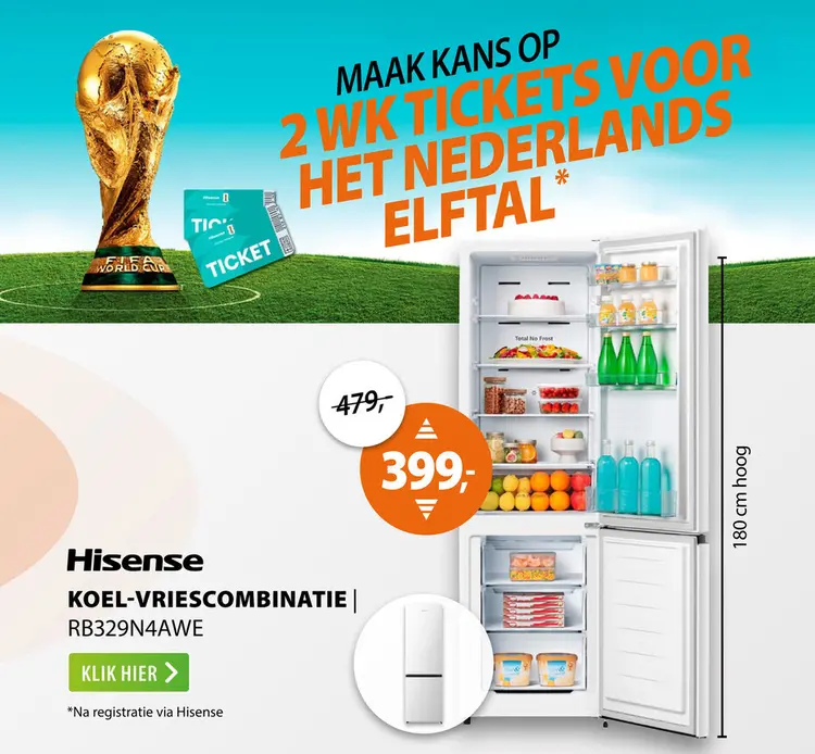 Aanbieding: Hisense RB329N4AWE