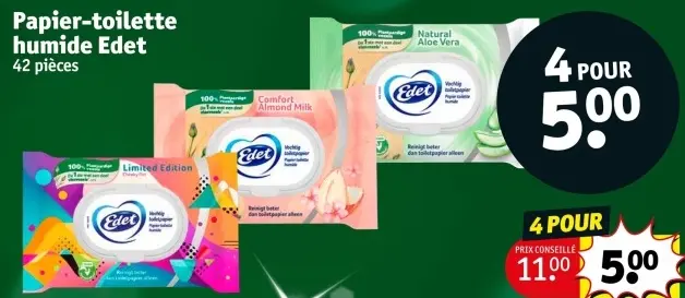 Offre: Papier-toilette humide