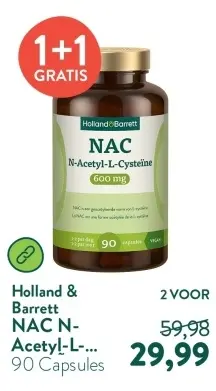Aanbieding: NAC N-Acetyl-L-Cysteïne