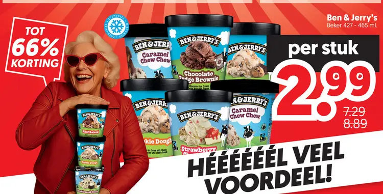 Aanbieding: Ben & Jerry's