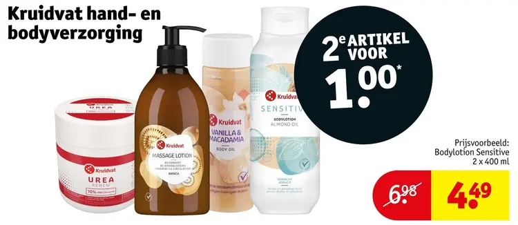 Aanbieding: Hand- en bodyverzorging