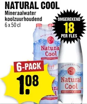 Aanbieding: Mineraalwater koolzuurhoudend