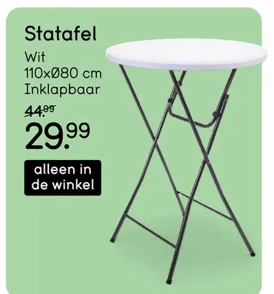 Aanbieding: Statafel