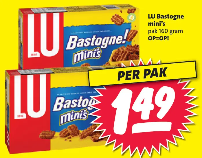 Aanbieding: Bastogne mini's