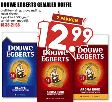 Aanbieding: Douwe egberts gemalen koffie