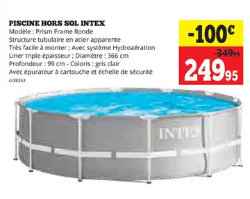 Offre: Piscine hors sol