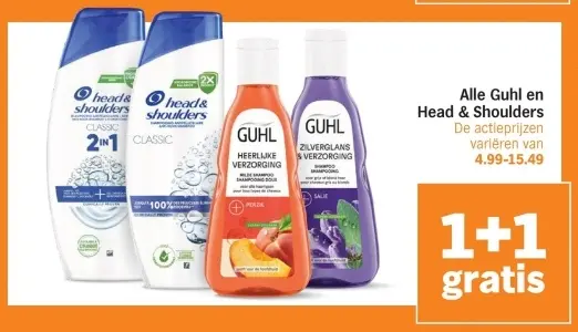 Aanbieding: Alle Guhl en Head & Shoulders