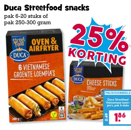 Aanbieding: Streetfood snacks