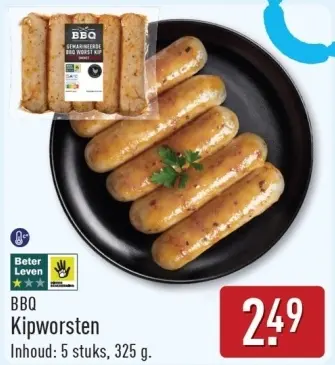 Aanbieding: Kipworsten